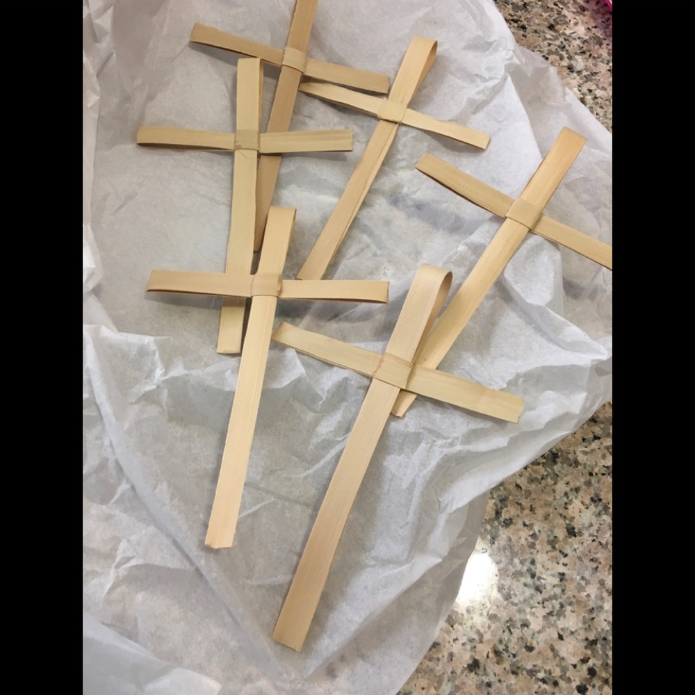 EASTER PALM CROSSES (6)